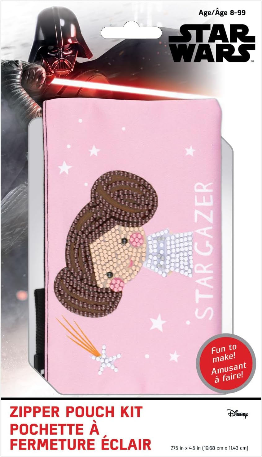 Camelot Fabrics Dotzie's Pouch Kit Leia Star Gazer, By the yard