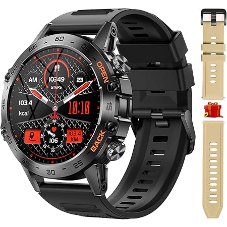 Montre Connectée Homme Avec Appels Bluetooth Et Lecteur De Musique, 1