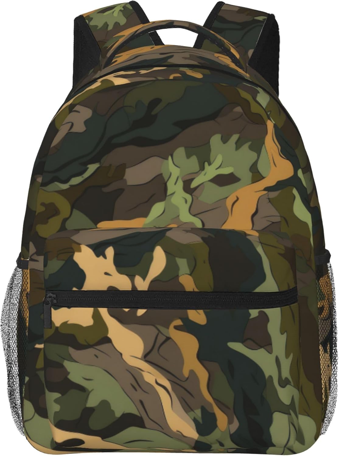 Camouflage Hunting Tree Backpacks Laptop Bookbag Computer Bag Hiking Travel Daypack for Women Men