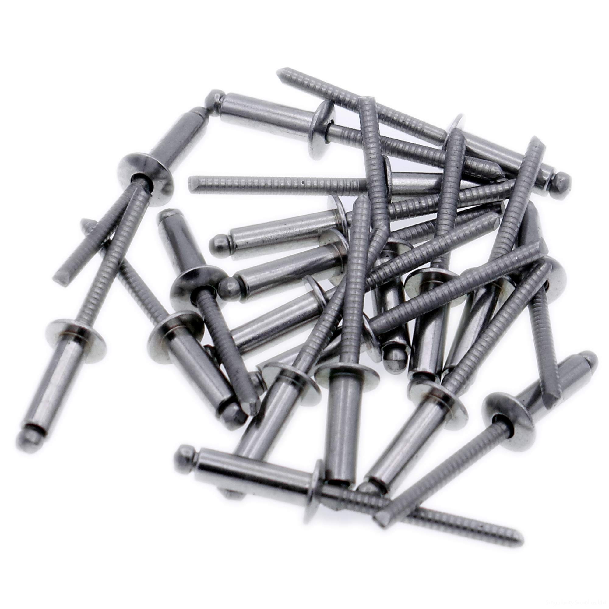 Singularity Supplies M4.8 (4.8Mm X 10Mm) Dome Blind Rivet - Stainless Steel (A2) (Pack Of 20)