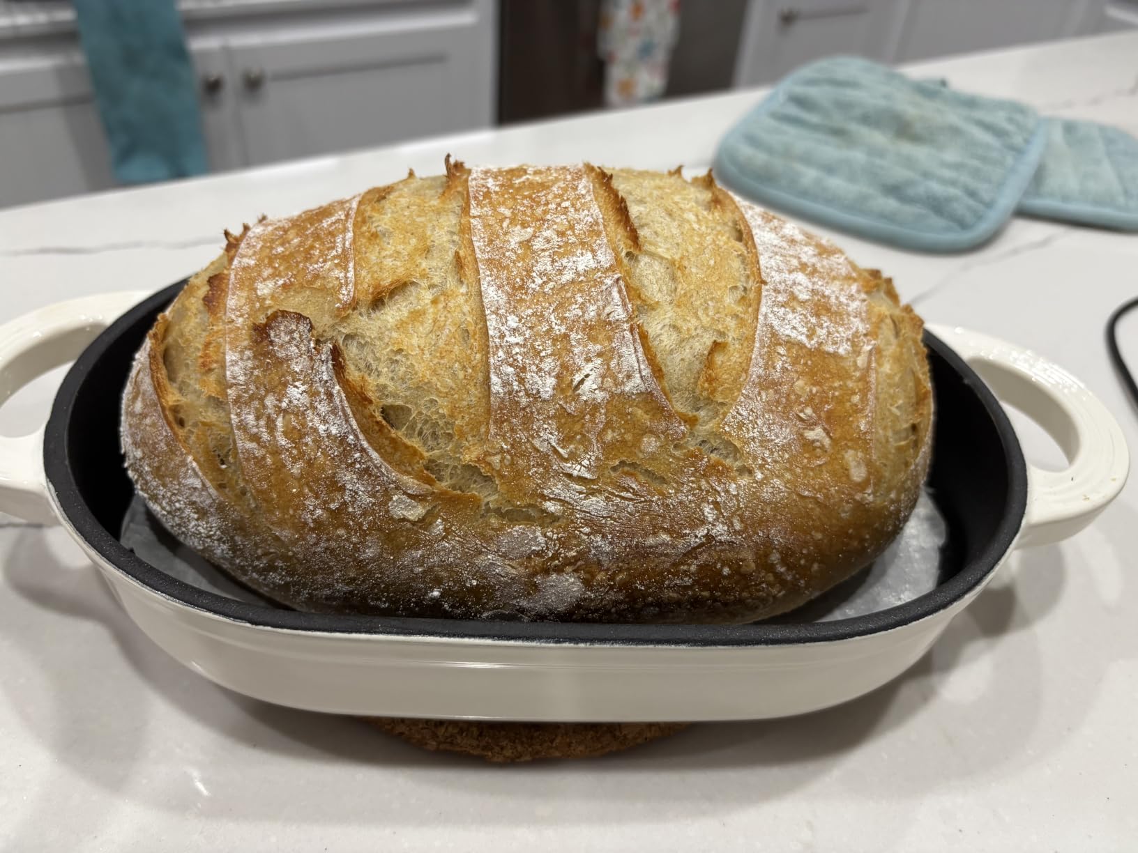 Customer photo of the Oval Bread Oven