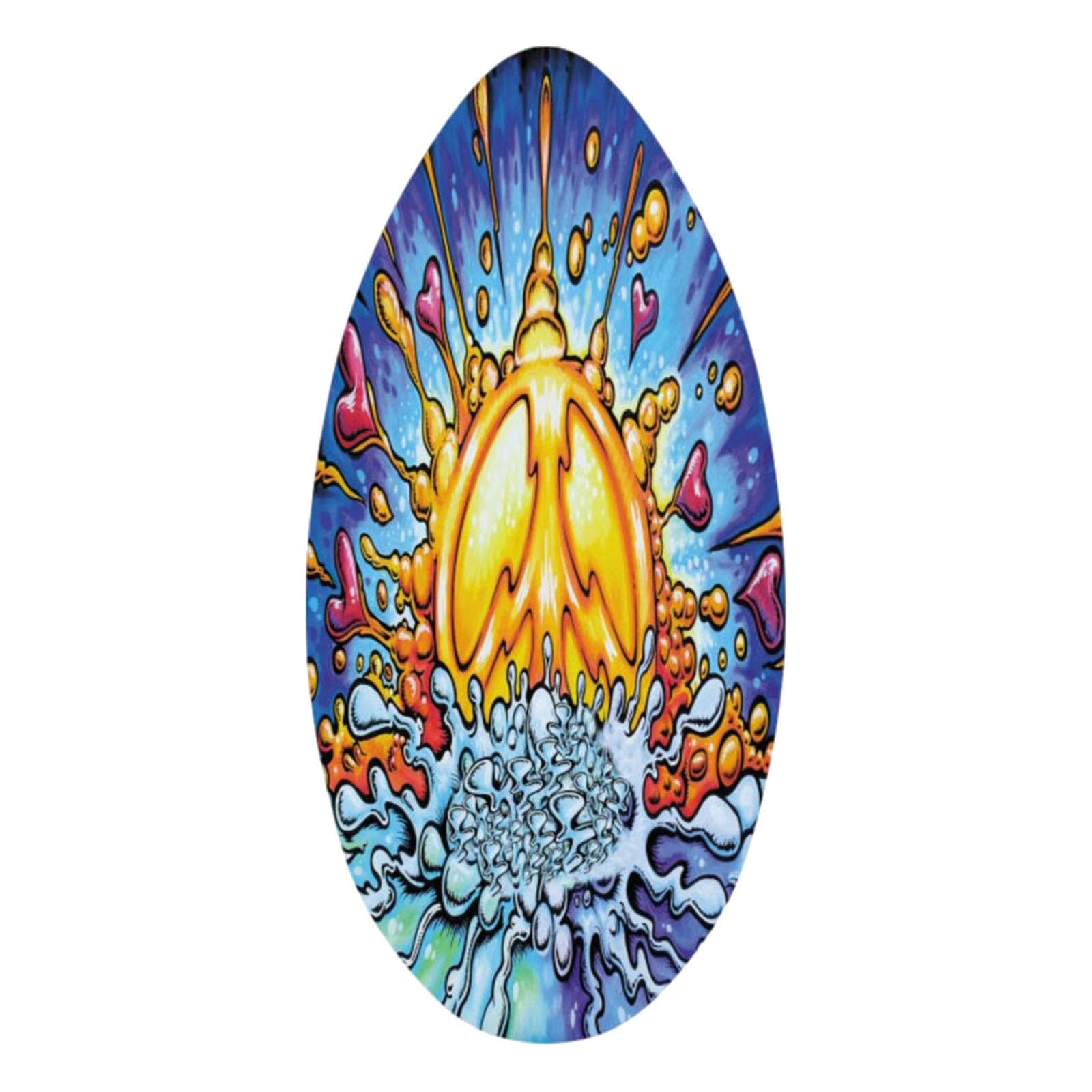 KiBcsLic 30'' Skim Board Ideal for Boys And Girls at The Beach, Energy