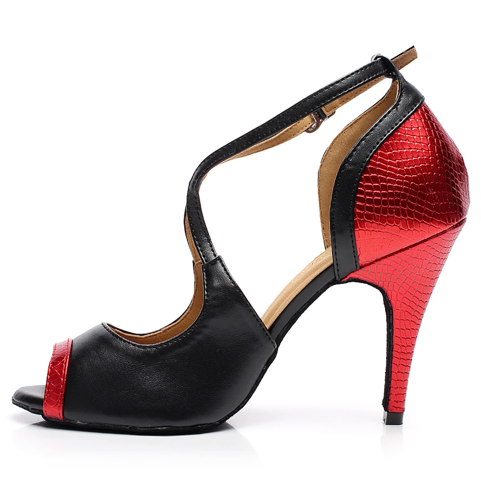 Damskie buty do tańca latynoskiego, salsa, profesjonalne buty do tańca, na wesele, imprezę, wysokie obcasy
