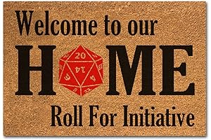 Welcome to Our Home Roll for Initiative Doormat