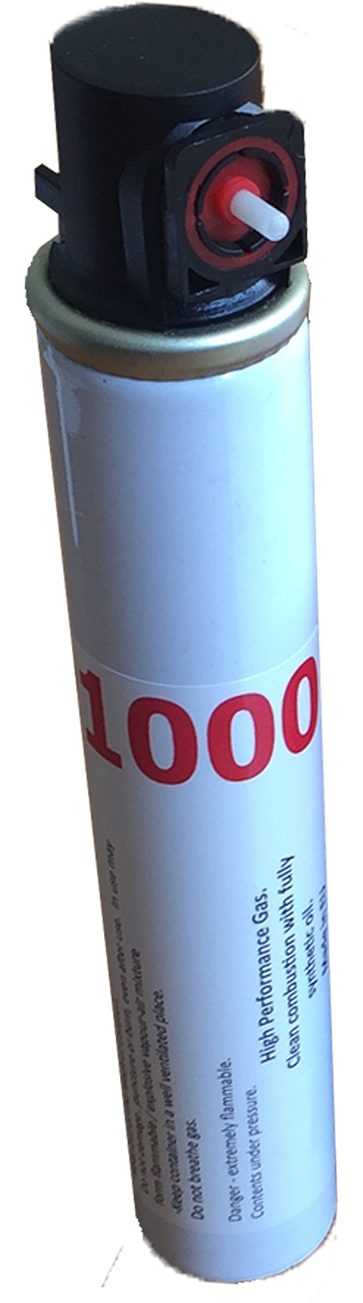 1000 X GWOŹNIKI STRONOWE + BOMBOLETTA GAZU P1000 (165 mm) DO GAZOWYCH: - Hitachi - Bea - Makita -Senco - Paslode - Max - Inne