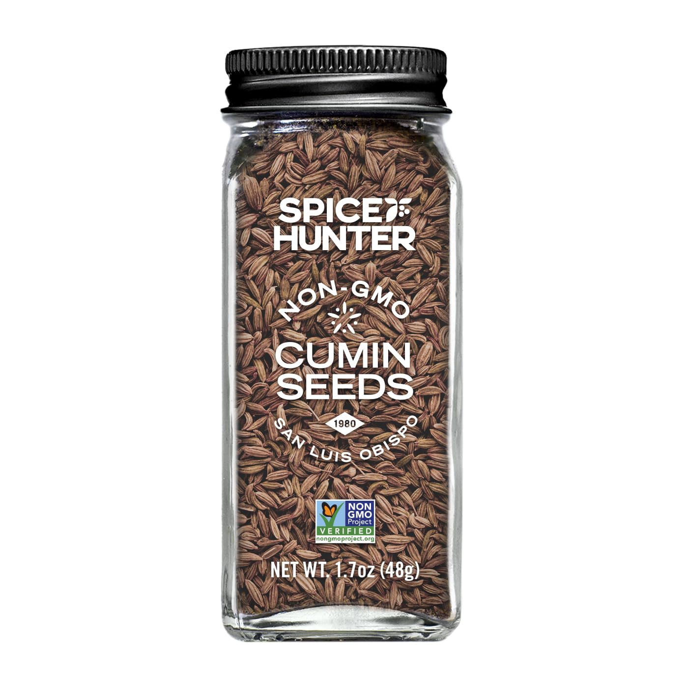 The Spice Hunter Cumin Seeds, Turkish, Whole, 1.7-Ounce Jar