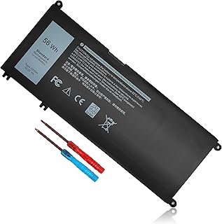56Wh 33YDH Laptop Battery for Dell Inspiron 17 7000 Series 7779 7778 7786 7773 2-in-1 15 7577 G3 3579 3779 G5 5587 G7 7588 Latitude 13 3380 14 3490 3590 3580 3400 3500 451-BCDM PVHT1 P30E 81PF3 081PF3