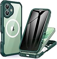 Vista 64 de CENHUFO Funda de privacidad para iPhone SE 2022 3ª / iPhone SE 2020 2ª / iPhone 8/7, funda de cuerpo completo con protector de pantalla de vidrio