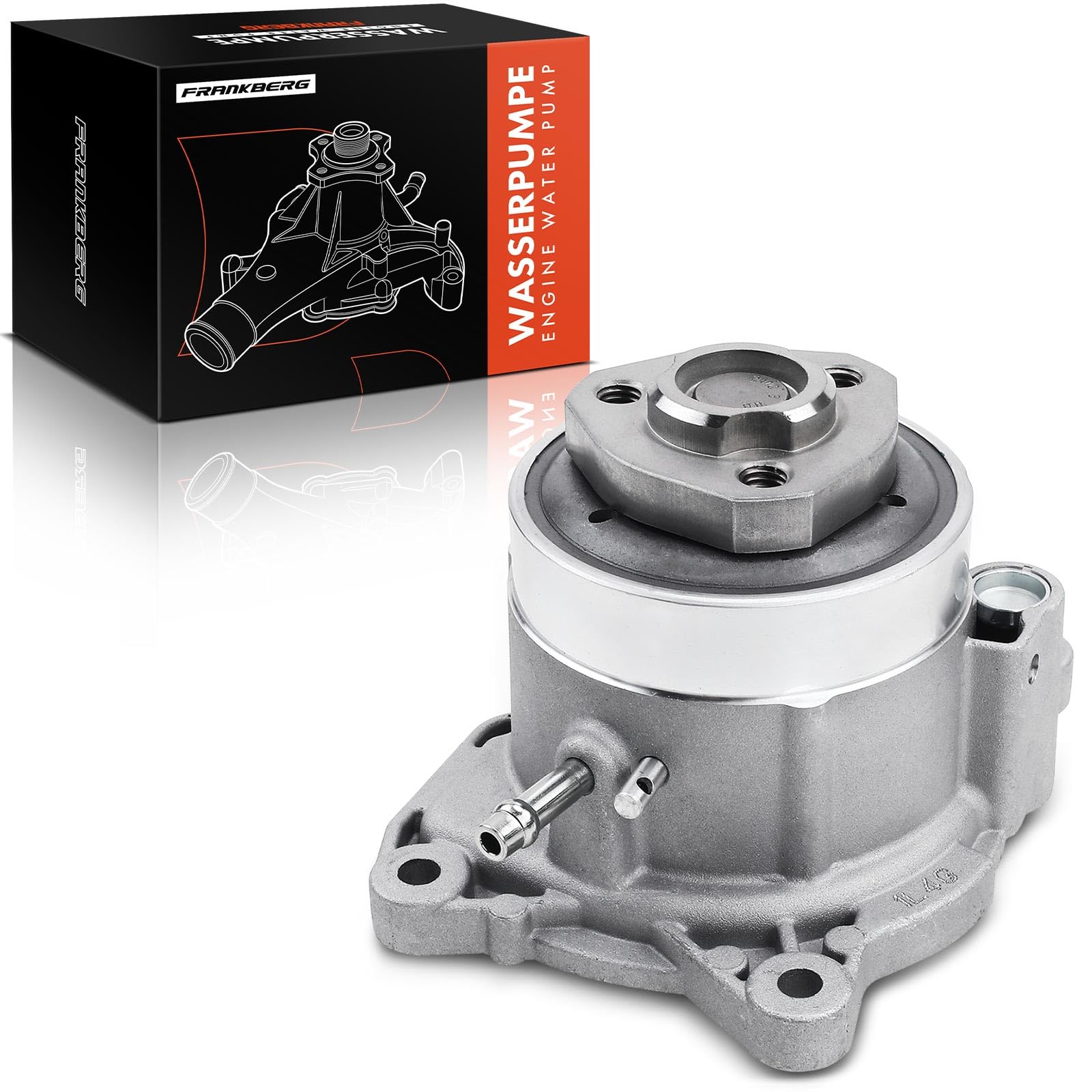 Frankberg Wasserpumpe Kompatibel mit Golf Plus 521 5M1 1.2L 2009-2014 Tou.ran 1T3 1.2L 2010-2015 Ibiza IV 6J1 6J5 6J8 6P1 6P5 6P8 2010-2015 A3 8P1 8P7 8PA 2010-2013 Replace# 03F121004F