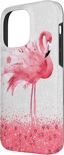Vista 53 de Funda para iPhone 13 Cute Flamingo Women Girls Flamingos Birds
