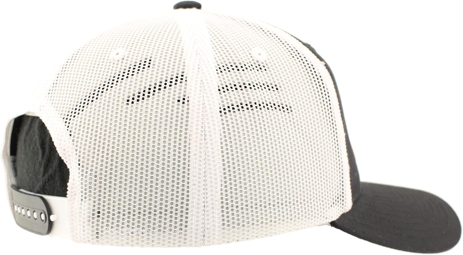 Zephyr NCAA Officially Licensed Snapback Hat Big Rig Patch Black White Brick - Image 6