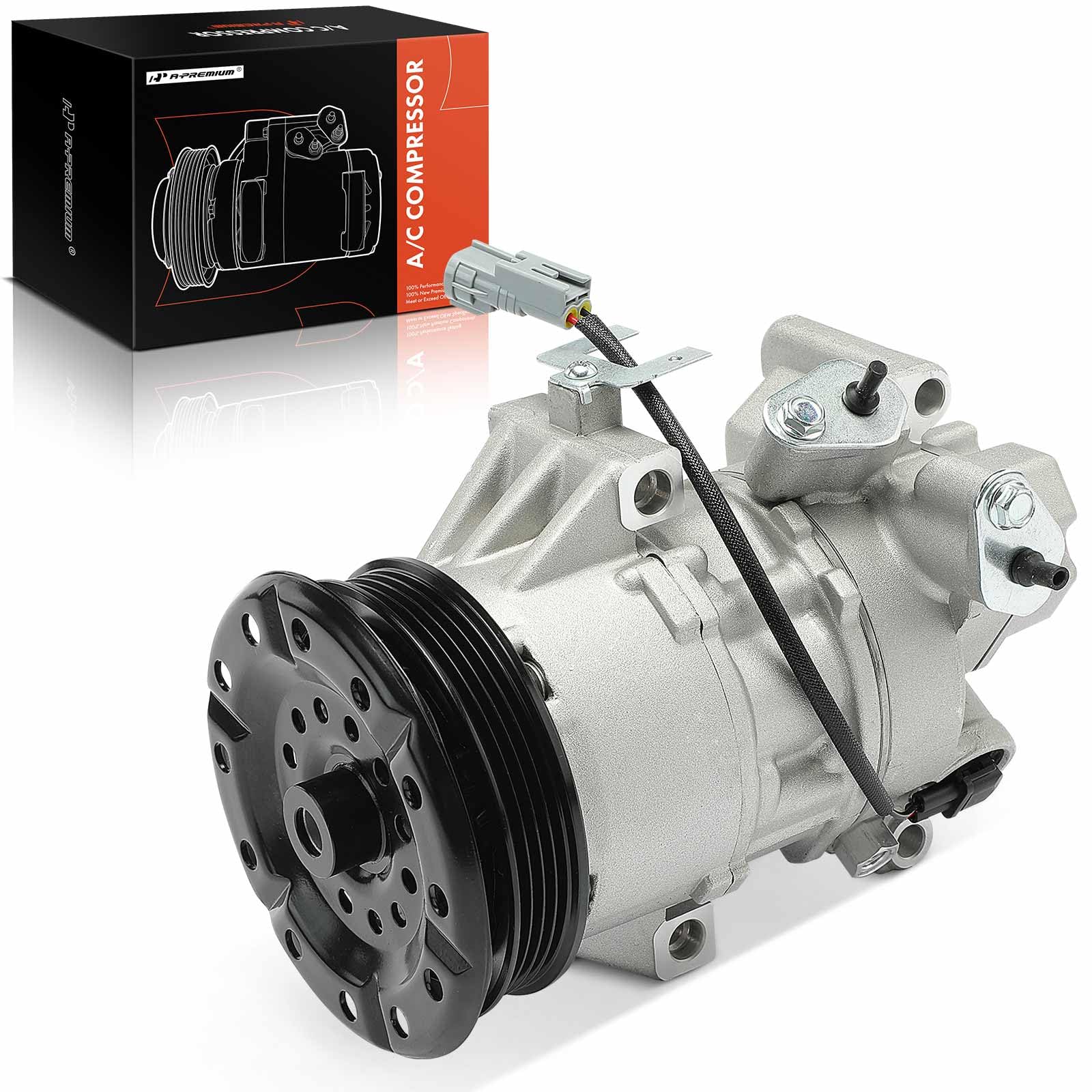 A-Premium A/C Compressor with Clutch Compatible with Scion xA xB 1.5L 2004-2006