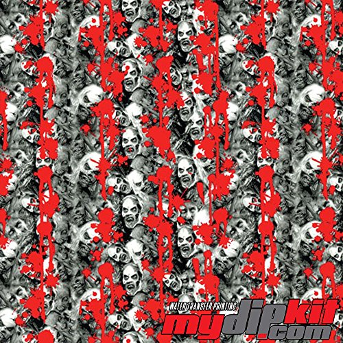 Water Transfer Printing Film - Hydrographic Film - Hydro Dipping - Zombie Vampire - DD-630-A