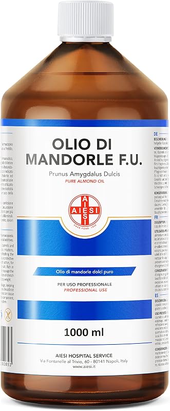AIESI Olio di Mandorle Dolci 1000 ml