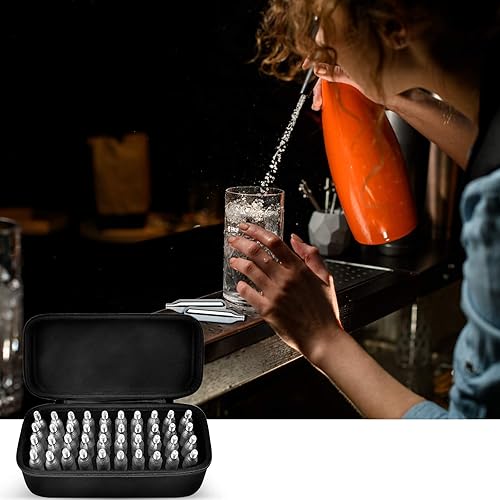 Miniatura 4 de ALKOO Organizador de cartuchos de CO2/N2O Solo funda Soporte de almacenamiento de repuesto de 0.32 oz/0.47 oz con 40 ranuras para Crosman