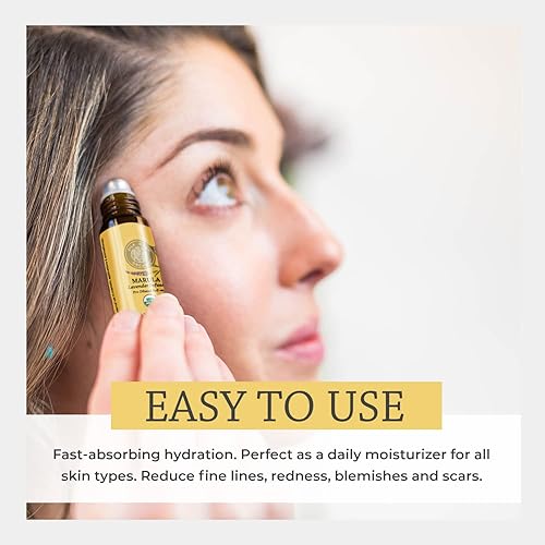 Miniatura 4 de Silk Road Organic Aceite esencial de semillas y lavanda, 100% puro certificado por USDA, hidratación profunda para cara, cuerpo, labios, cabello,