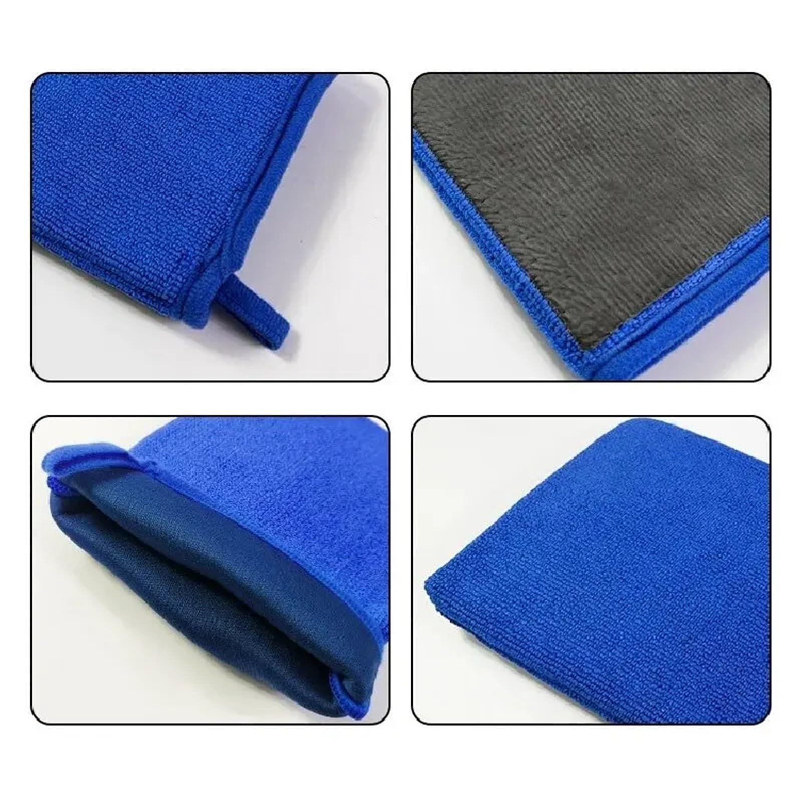 Clay Mitt Bar Waschhandschuhe | Auto Care Poliertuch Auto-Reinigungswerkzeuge(Grey)