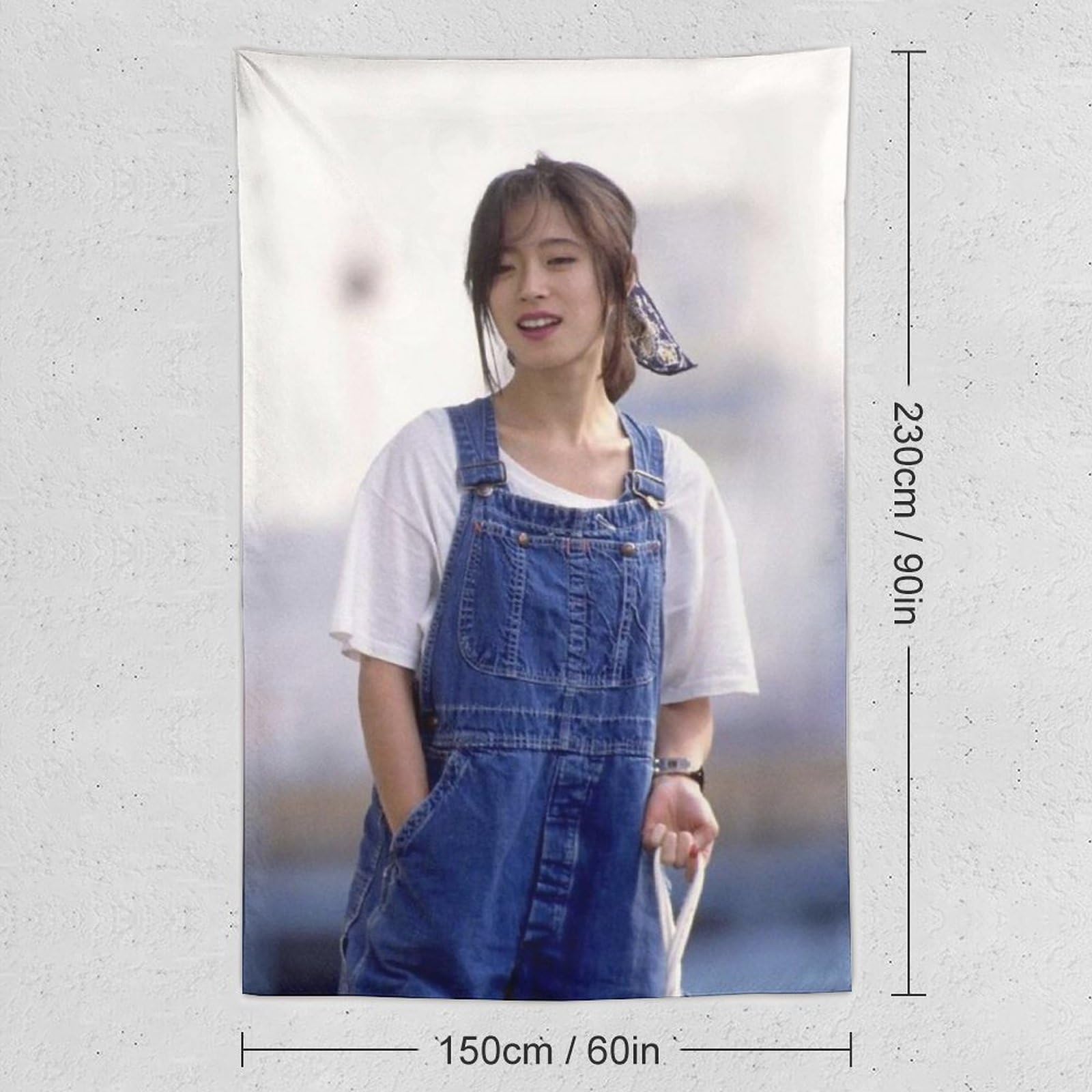 Amazon.co.jp: [Lisianthus] 中森明菜 タペストリー ポスター 壁飾り