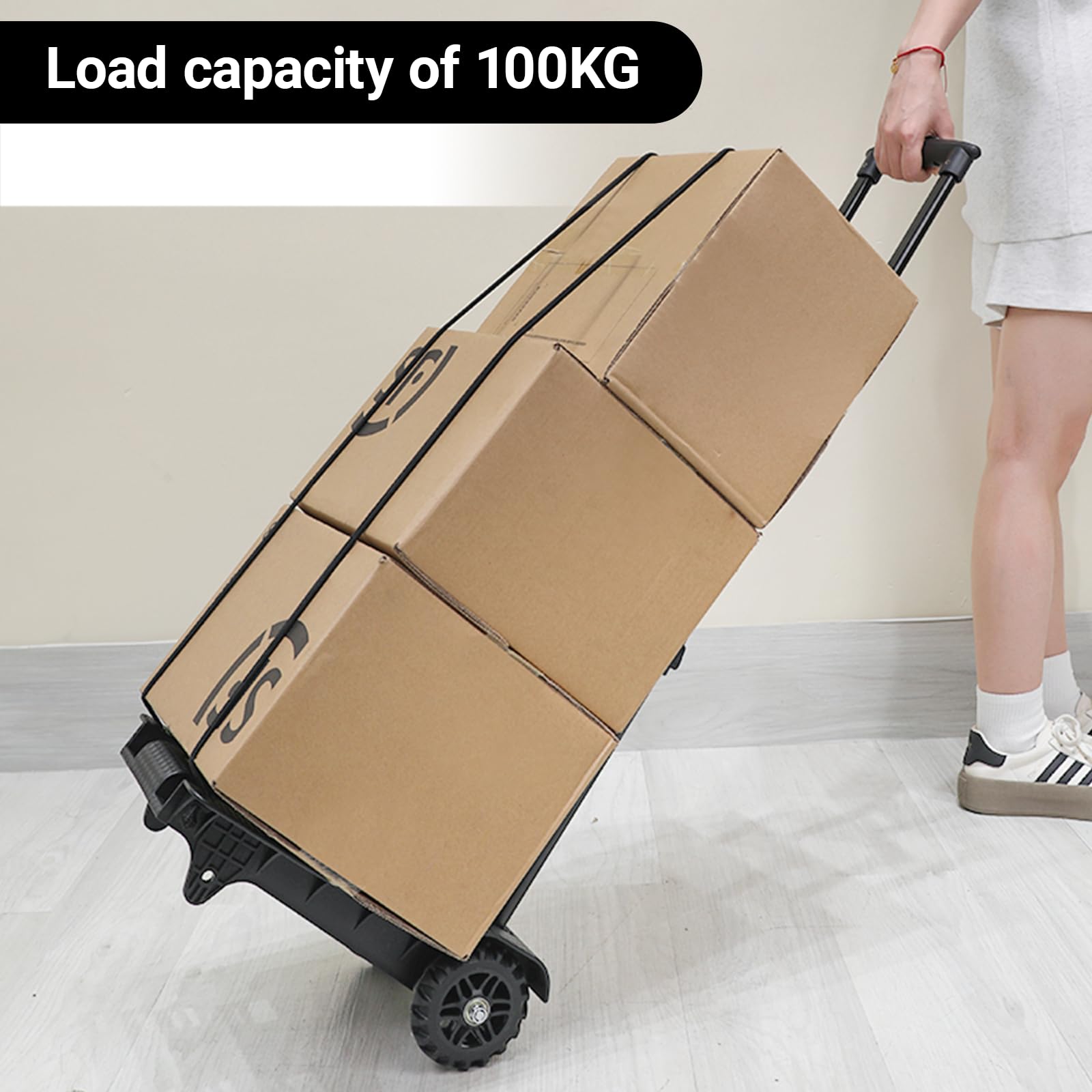 Hengda Carrello Per Scale Pieghevole. Oggetti Carrello Per Scale Carrello Per Scale Per Traslochi E Oggetti Pesanti Fino A 75 Kg Alu 75838506