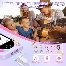 Kids Smart Phone Gifts Toys for Girls Boys Age 3-8,Toddler Learning Toys with Educational Games, 3 4 5 7 8 9 6 8 9 Year Old Girl Birthday Gift Ideas-Purple