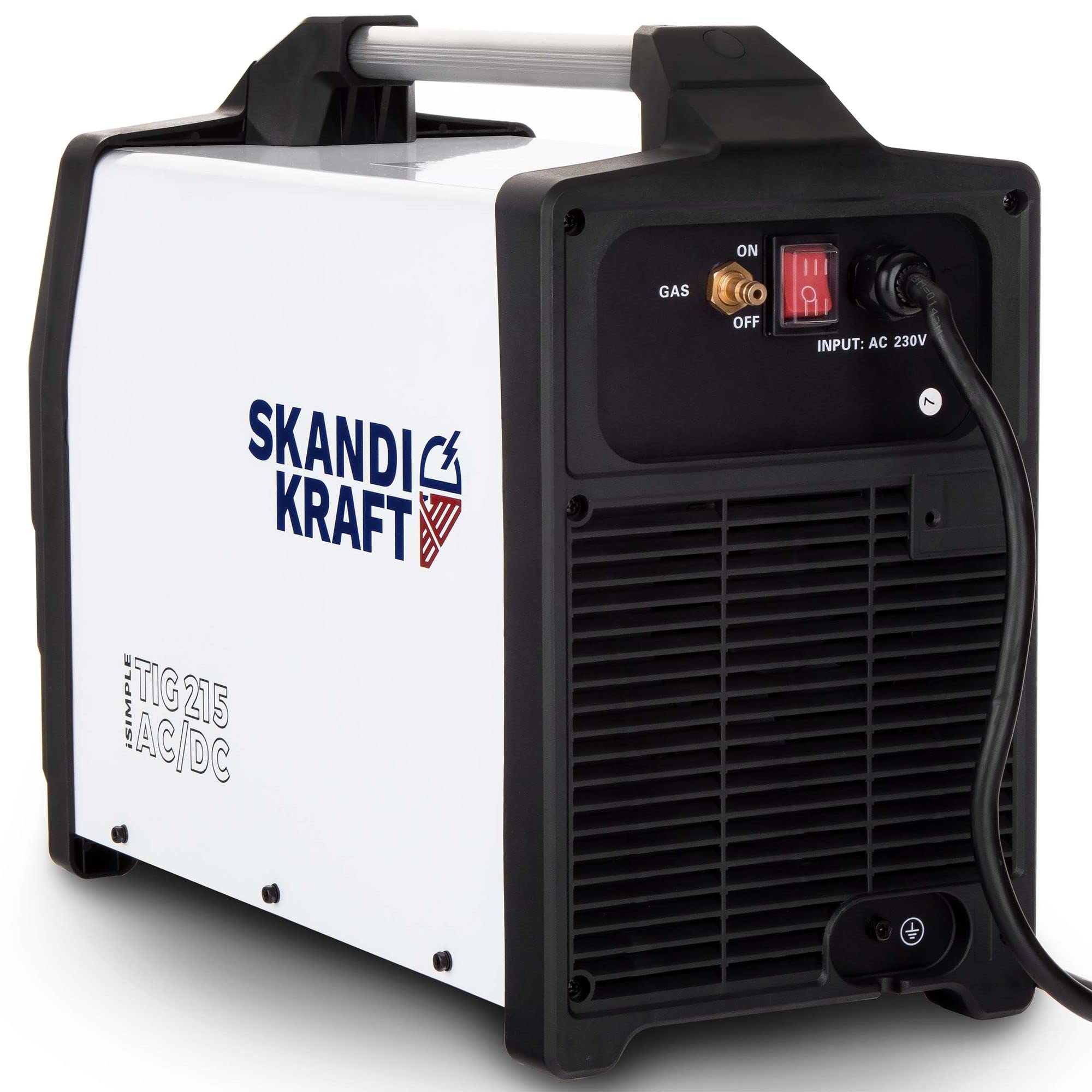 iSIMPLE TIG 215 AC/DC — Saldatrice TIG AC/DC 200A pulsata 230V