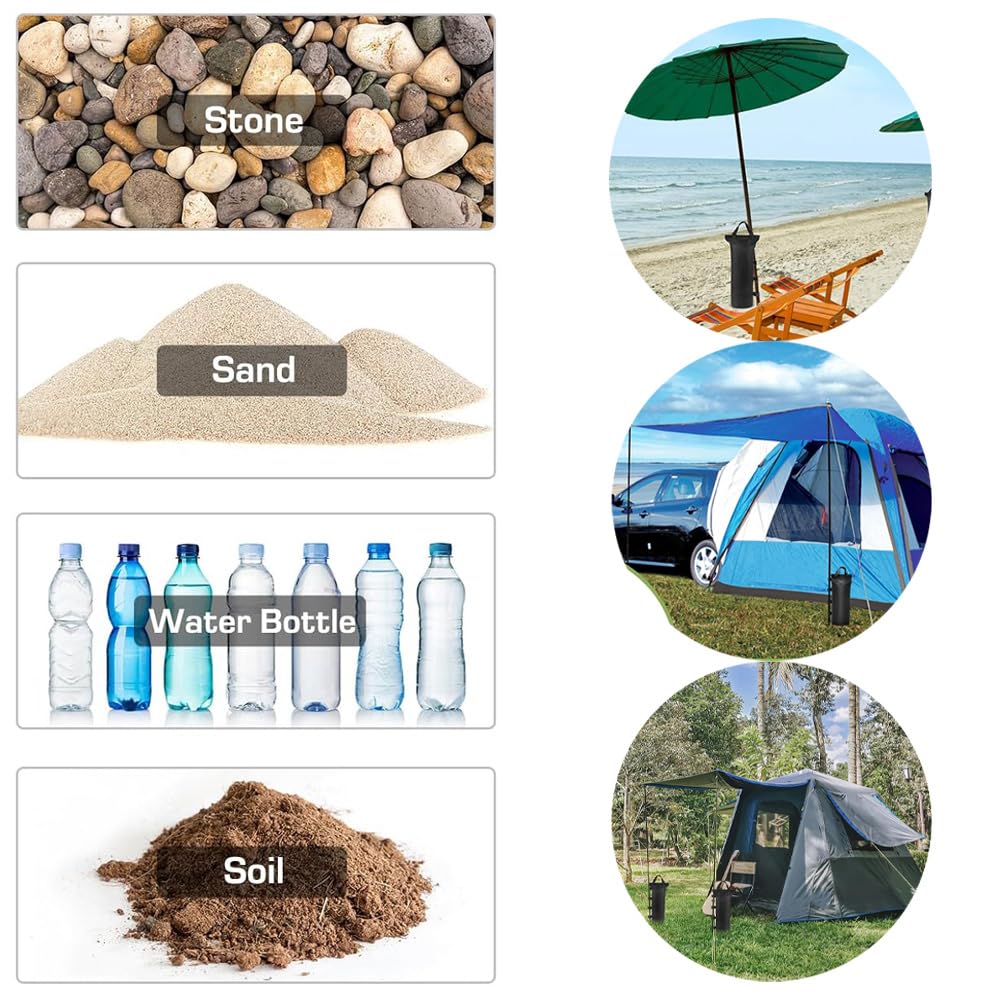 Pesi Per Gazebo In Oxford 800D | Set Da 4 Sacchi Di Sabbia | Impermeabili E Resistente - Foto 9