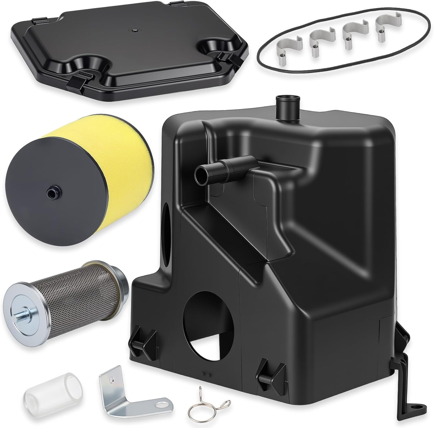 Air Filter Guide Box Cover Assembly Kit For Honda Recon Sportrax 250 TRX250 EX/X/TE/TM 2001-2024 17210-HM8-000