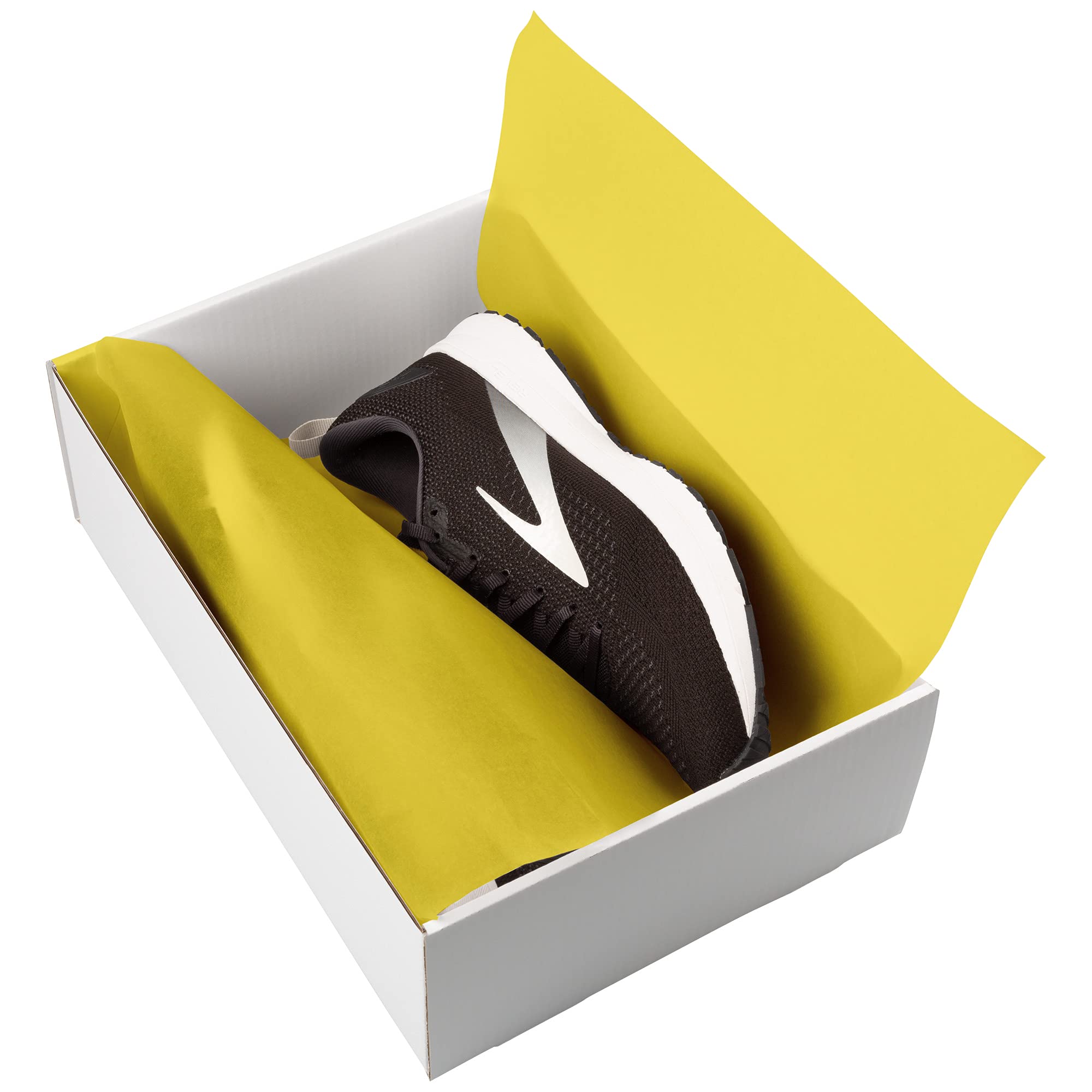 packer PRO Pack 500 hojas de Papel Seda para Envolver Ropa Regalos ecommerce, Amarillo 75x50 cm
