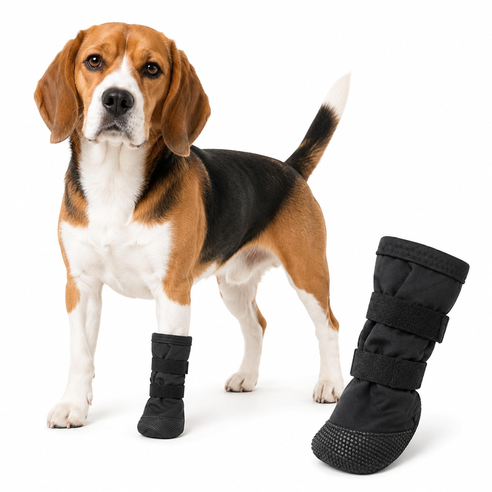 Dog Paw Protectors, Dog Boots for Injured Paws Waterproof Stop Licking (XL)