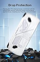 Vista 8 de Funda protectora para ASUS ROG Ally, funda de TPU para ASUS ROG Ally con soporte, incluye 2 protectores de pantalla de vidrio templado ASUS ROG