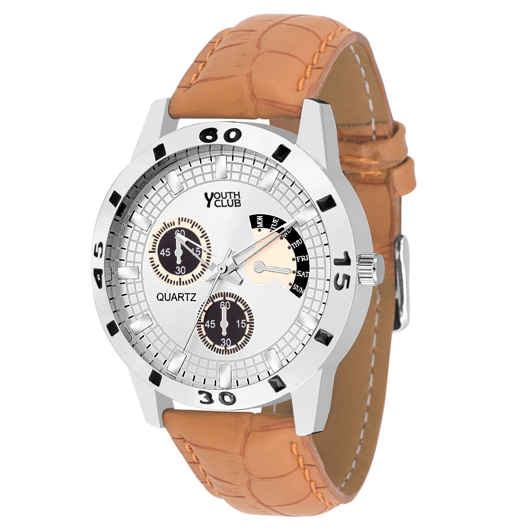 YOUTH CLUB Watches for Boys (Brown) (B08DHZ7SSR) Amazon Price History, Amazon Price Tracker