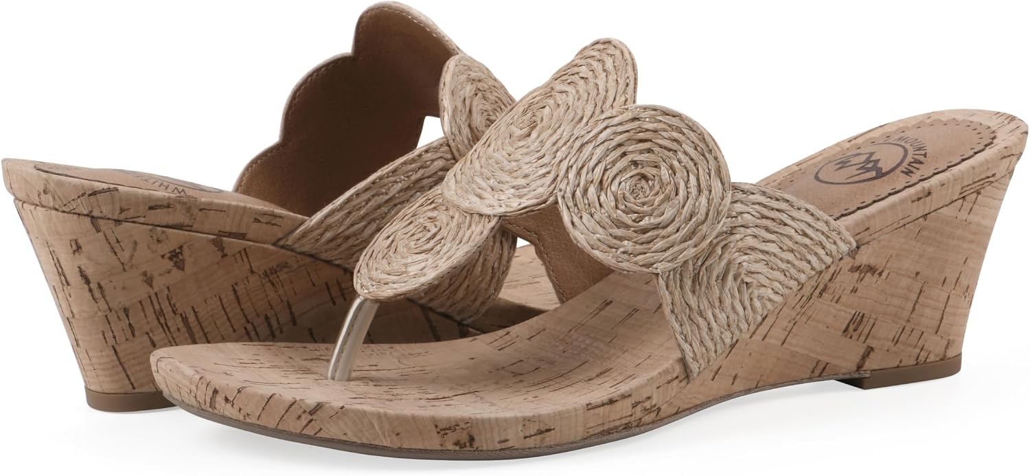 White Mountain Women's Affogato Wedge Sandal