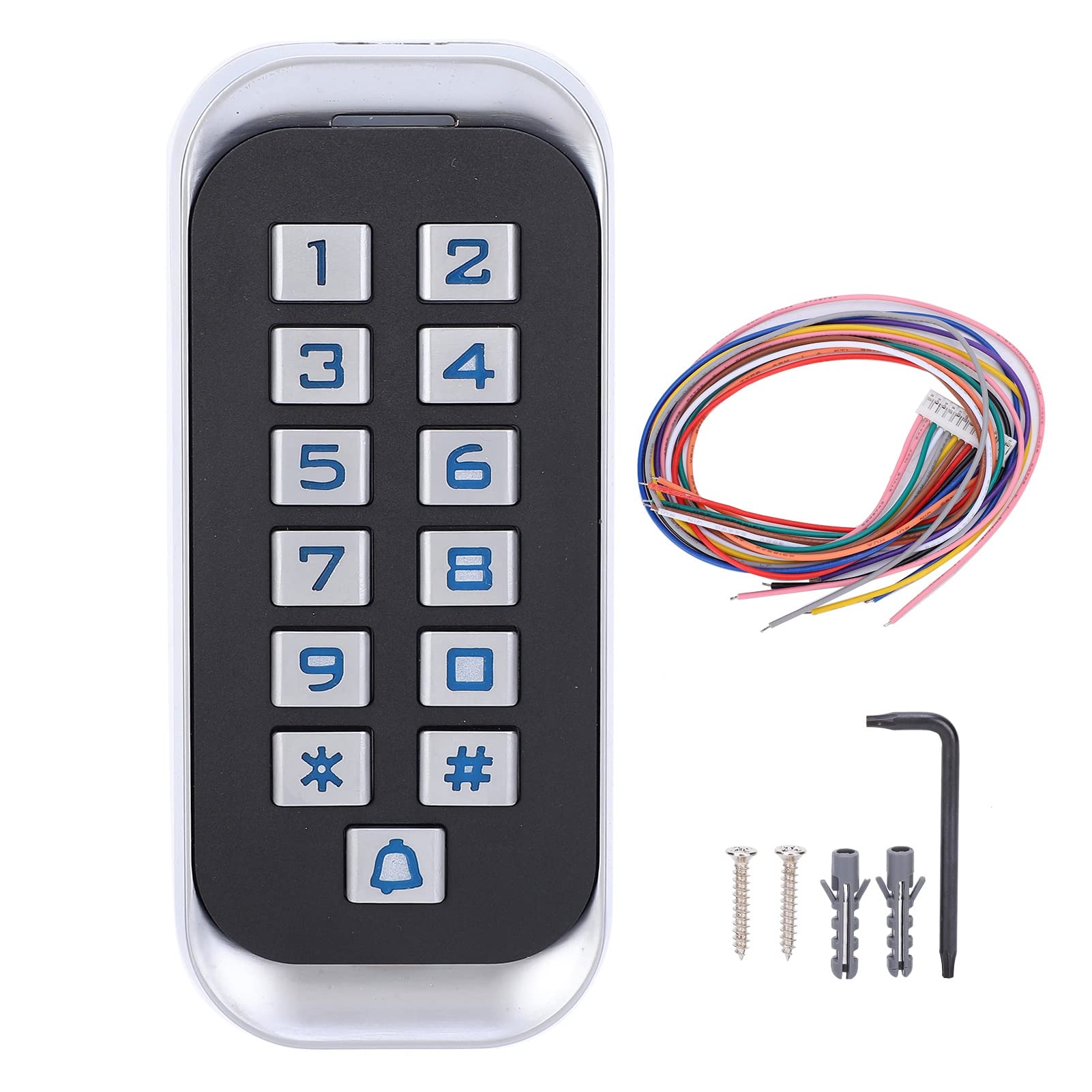 Controlador de acceso RFID de 125 KHz con teclado de retroiluminación de