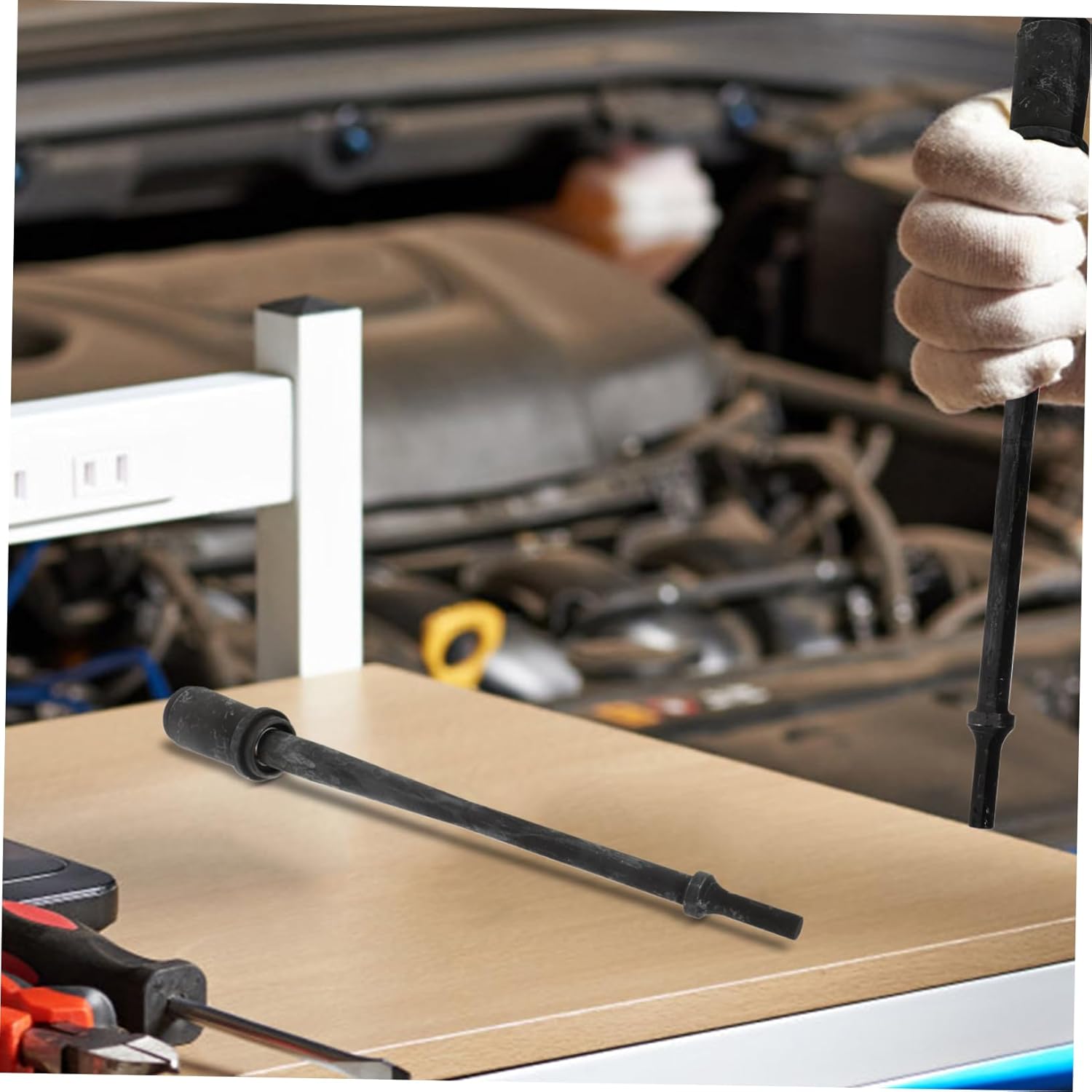 Short Anchor Pin Bushing Kit for Trucks and Trailers Easy to Use Anchor Pin Removal Tool Durable Construction Essential for Brake System Maintenance Promotes Safety and Efficiency