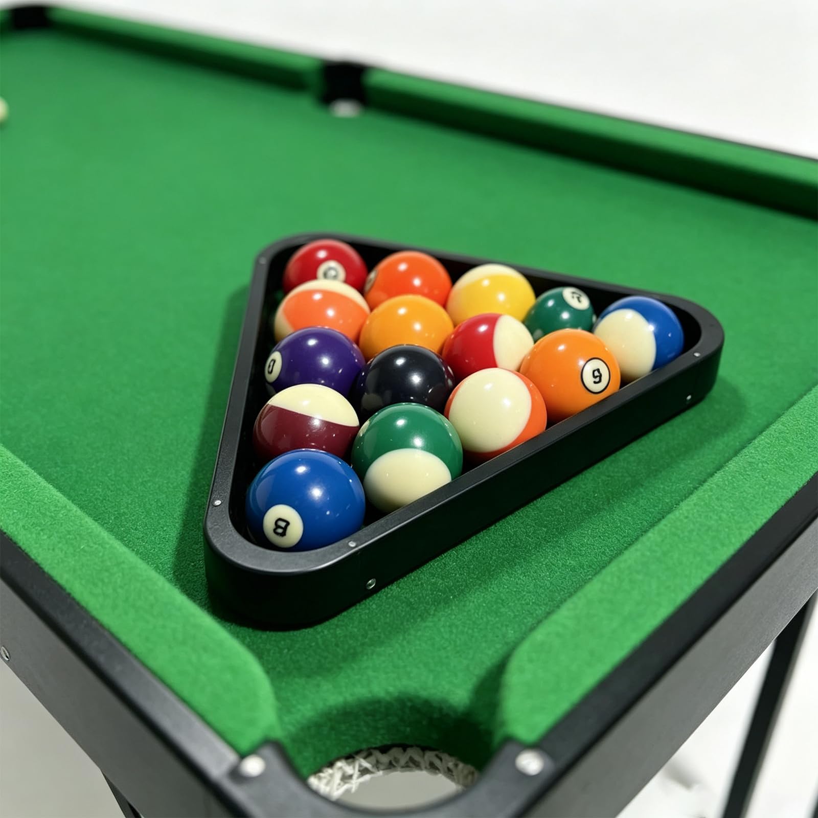 Table de Billard,Kit de Billard Pliable et Portable Montage Simple