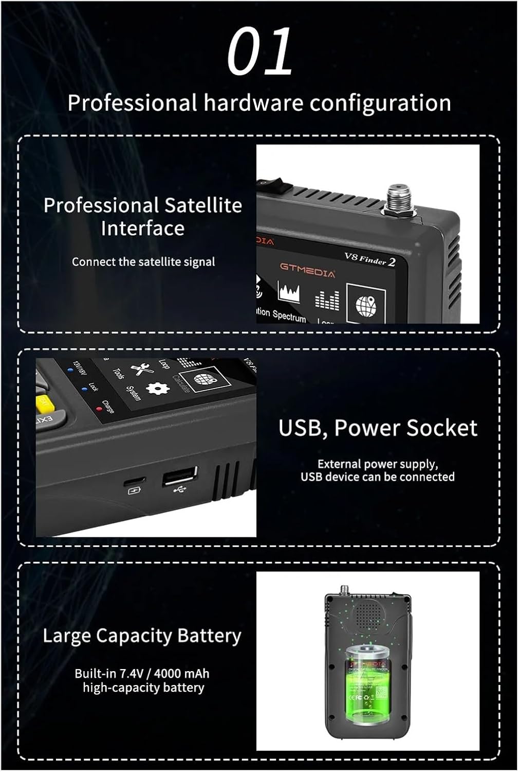 ミニ衛星ファインダー V8 ファインダー BT05 DVB-S2 BT 衛星ファインダー デコード デジタル信号アンプをサポート(V  ミニ衛星ファインダー V8 ファインダー BT05 DVB-S2 BT 衛星ファインダー デコード デジタル信号アンプをサポート(V 衛星ファインダー  デジタル TV ...