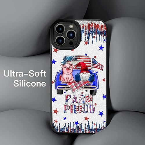 Miniatura 3 de America Farm - Funda para teléfono compatible con iPhone 15, 14, 13, 12, 11 Pro Max, Samsung Galaxy S23 S22 S21 S20 FE Plus UltraA14 A54 A53 A03S