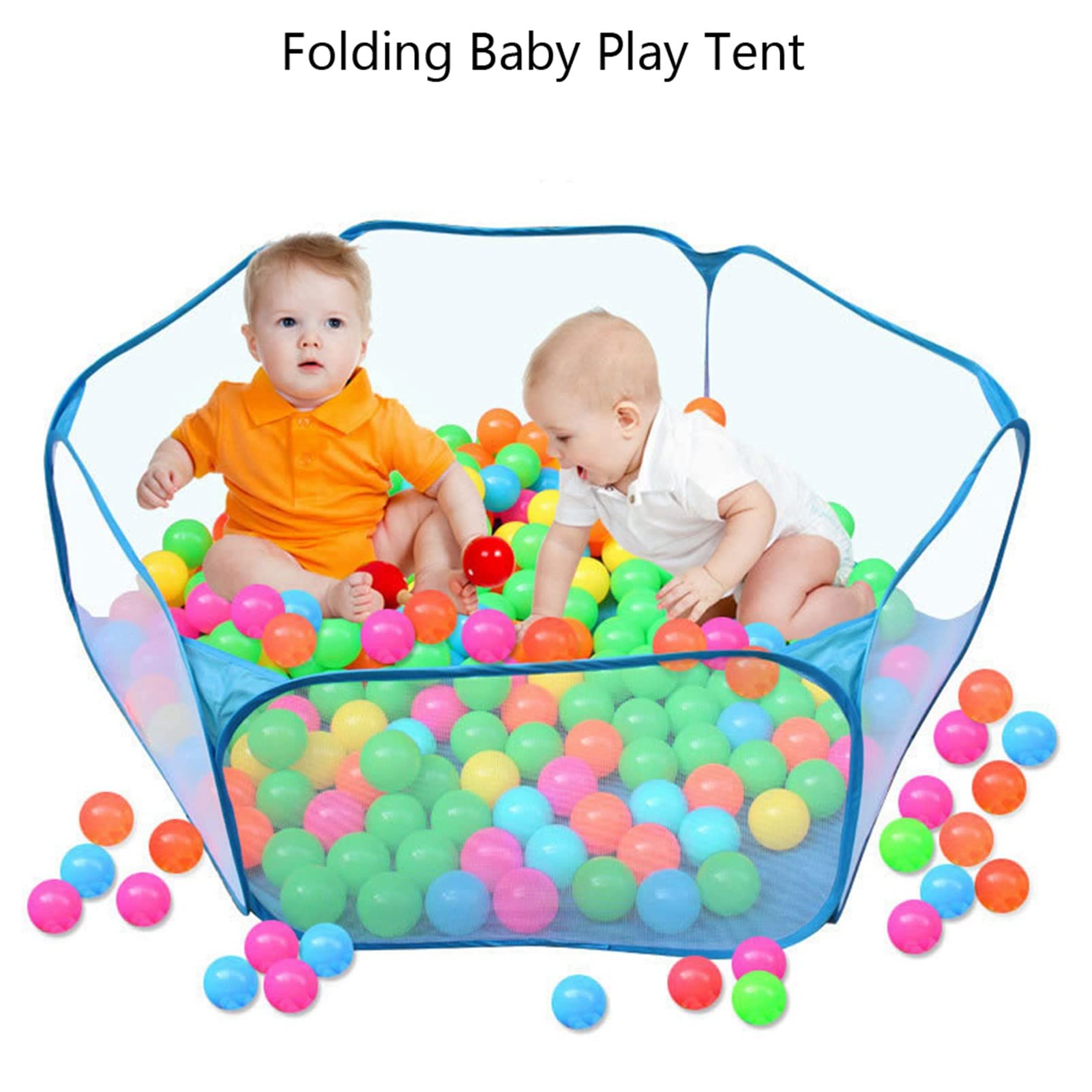 Pieghevole Portatile da Gioco per Bambini Pool Tent per Ocean Balls Bambini Ball Pit Pool Gioco Tenda Giocattolo per Bambini per Giocare All'aperto