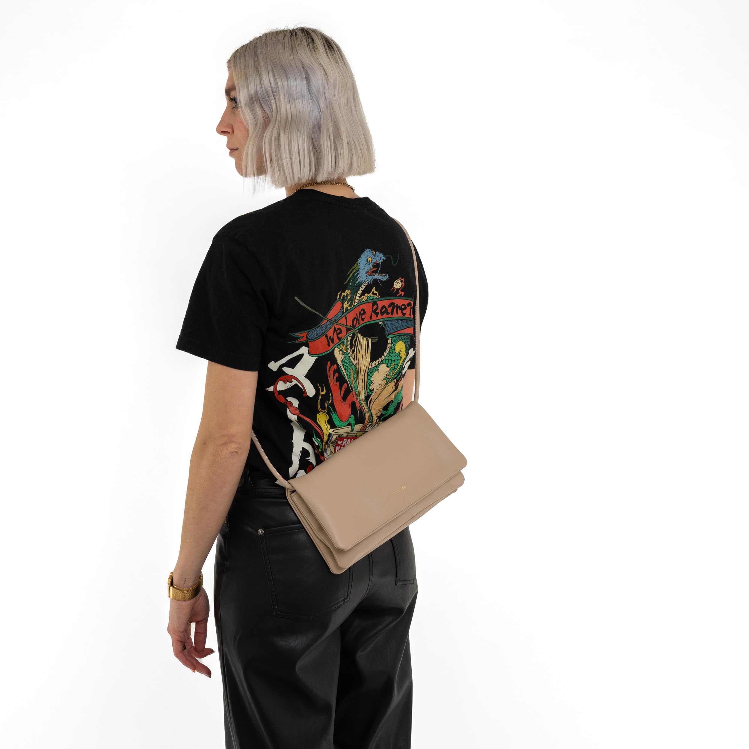 Expatrié Bolso Bandolera Mujer - Juliette - Elegante Bolso de Mano para Boda, Fiesta y Ocio - 2 in 1 Bolso Pequeño - Bolsa Cruzada - Correa Ajustable