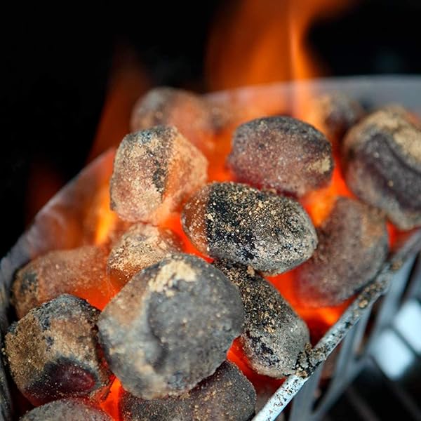 Weber(ウェーバー) バーベキュー コンロ BBQ チャコールブリケット(炭) 人 環境 食材に優しい100%自然素材 【日本正規品】 - 5