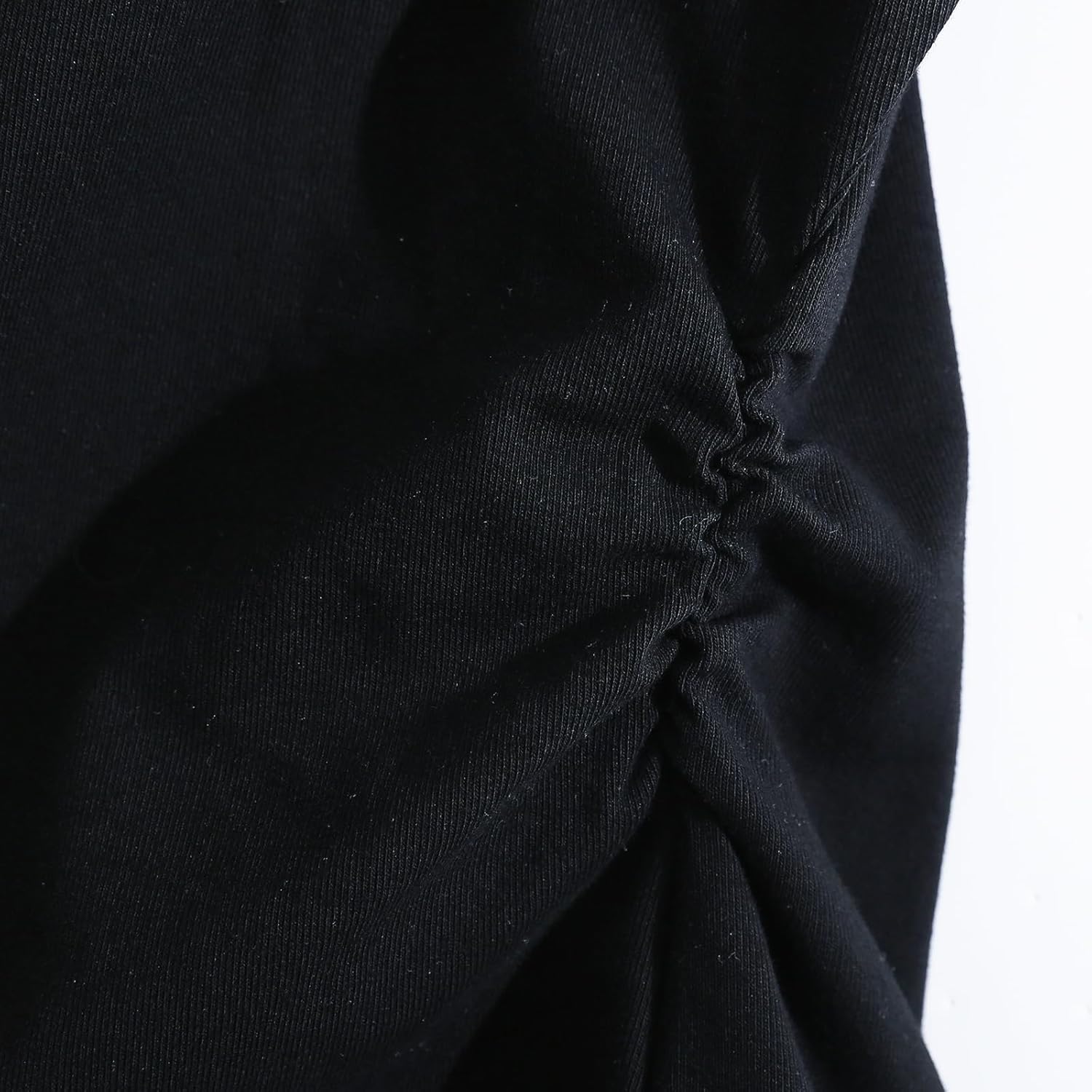 Inadays T Shirts for Women V Neck Summer Tops Short Sleeve Going Out Tops Slim Fit Workout Outfits Tight Tee - Image 8