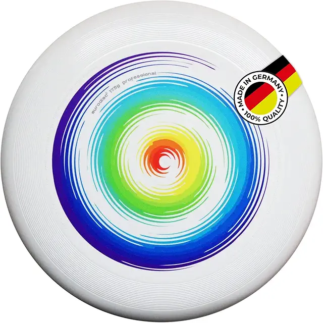 Eurodisc 175g Rainbow Profi Ultimate Frisbee - Stabile Flugbahn für Frisbeegolf