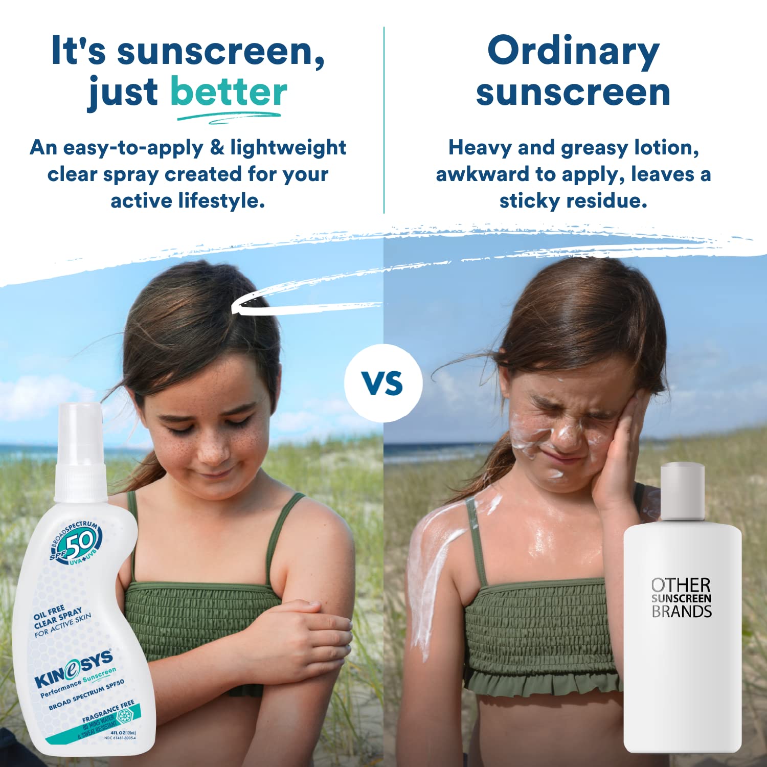 spf 50 clear spray