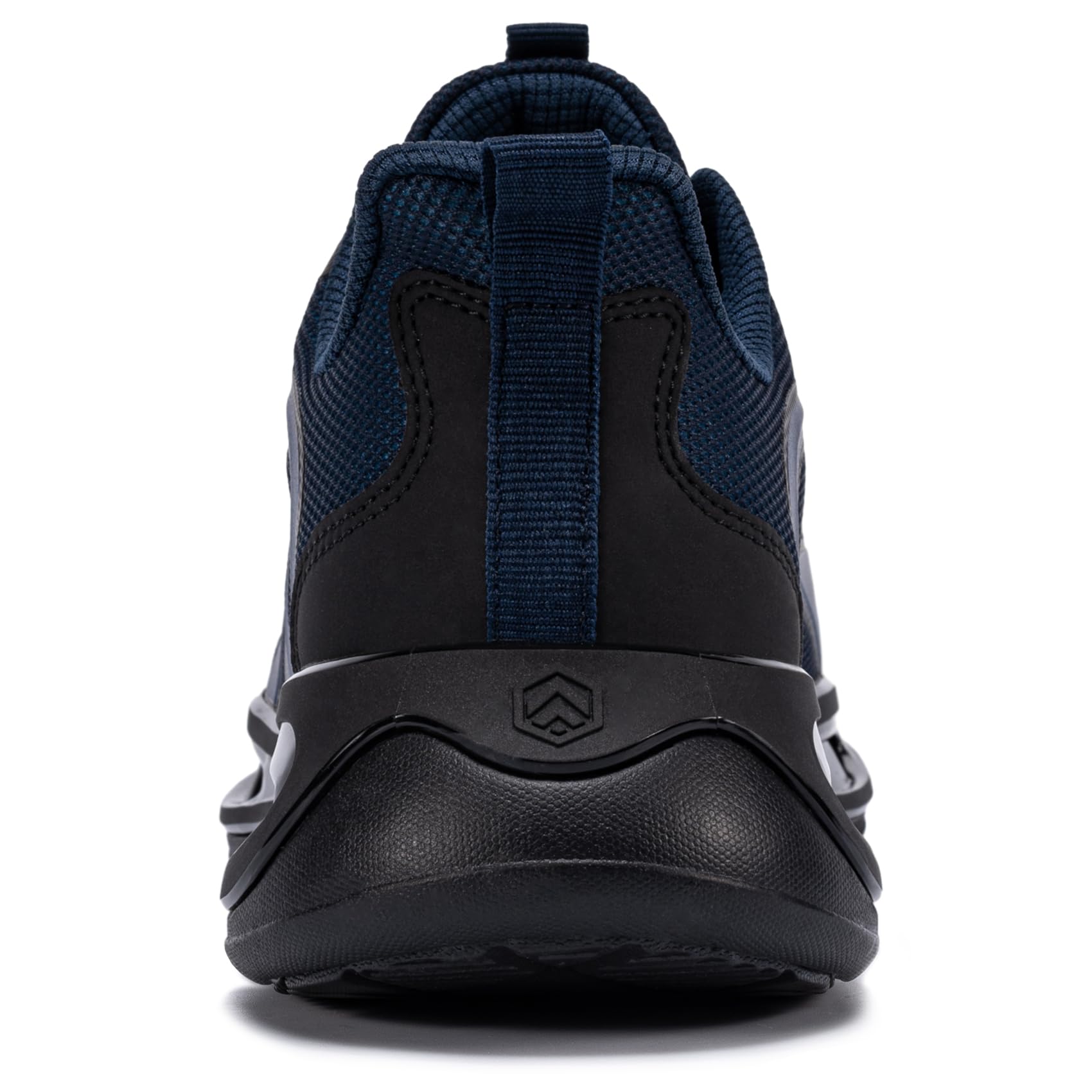 LARNMERN Zapatos de Seguridad Mujer Zapatillas de Seguridad Amortiguación Ligeros Comodidad Transpirabilidad Moda Zapatos de Trabajo(Azul Marino,41EU)
