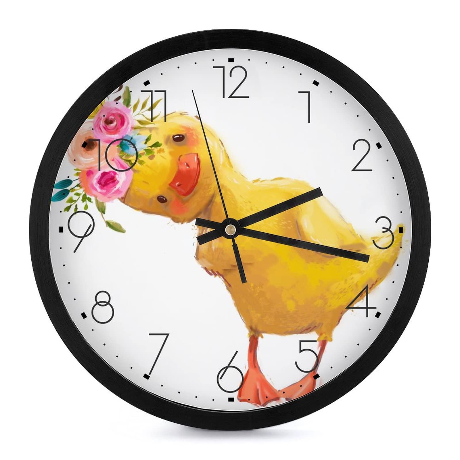 Horloge murale cuisine et salon ronde 25.4 cm pour décorer votre intérieur