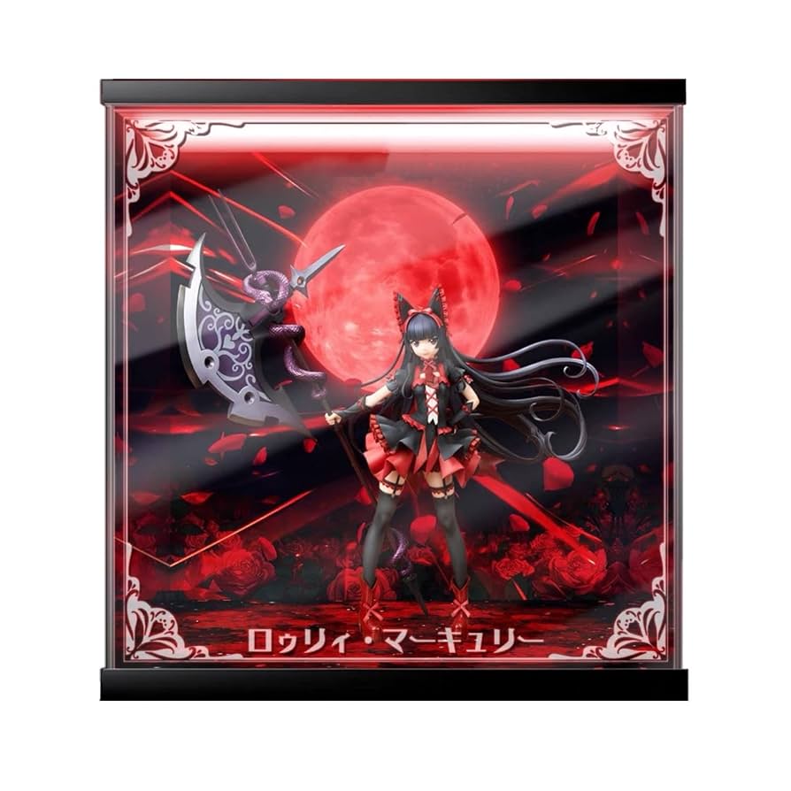 【美品】 ロゥリィ マーキュリー 1／7 フィギュア 電飾ディスプレイケース付き 美品】 ロゥリィ マーキュリー 1／7 フィギュア 電飾