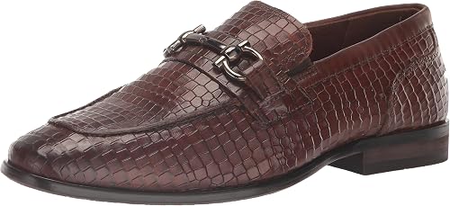 Stacy Adams Men's Feronte Bit Slip-On Cognac 10 Medium