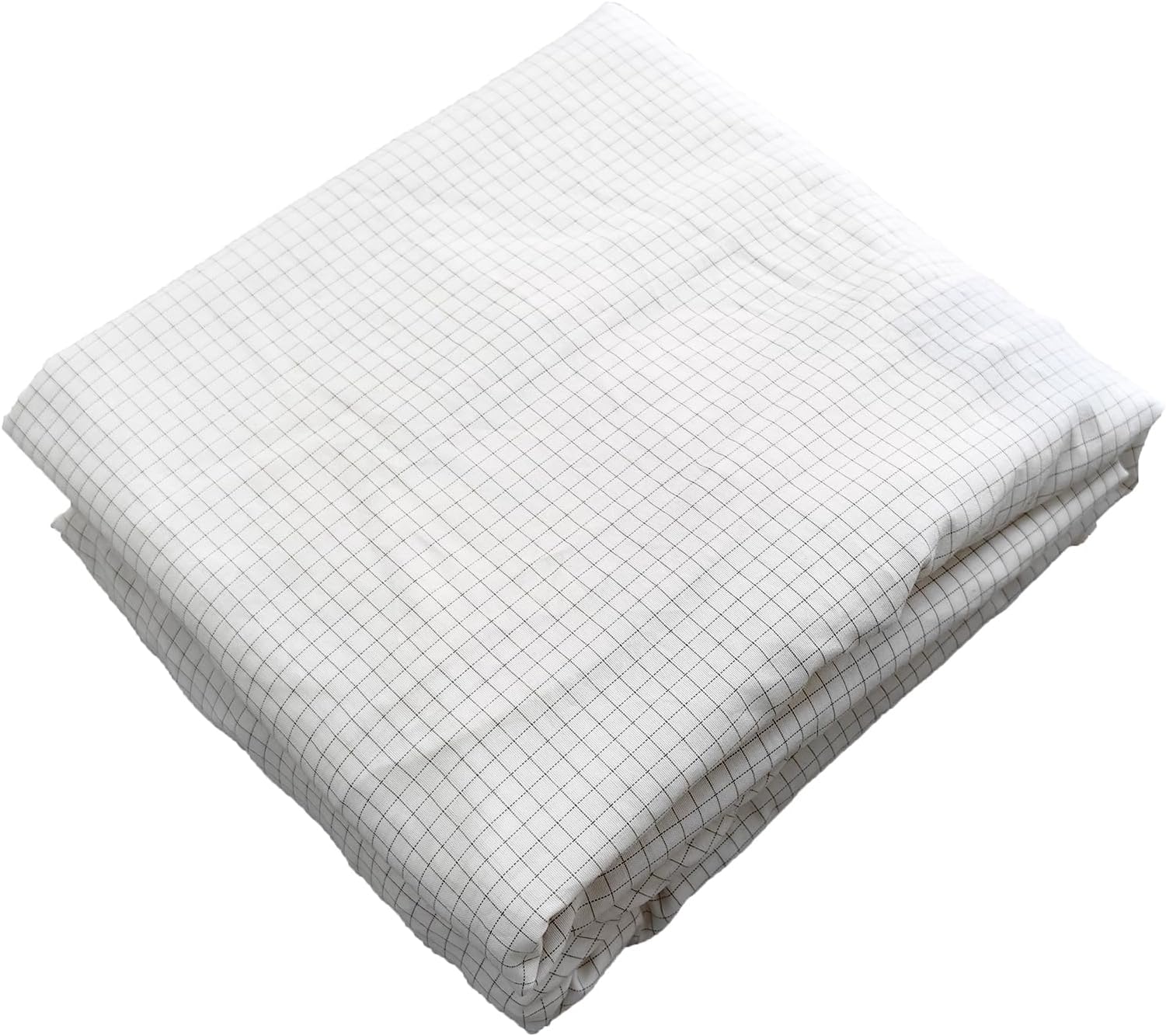 Amradield 10% Silver Earthing Grounded Fabric Silver Fiber Cotton Fabric for Grounding 39x110 inch