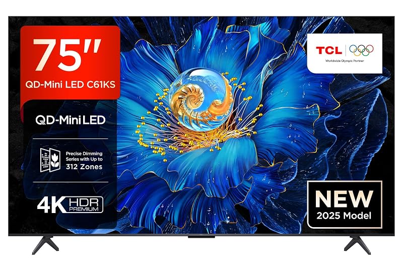 TCL 75C61KS QD-Mini LED 75″ — il cinema di casa senza il divano da cinema