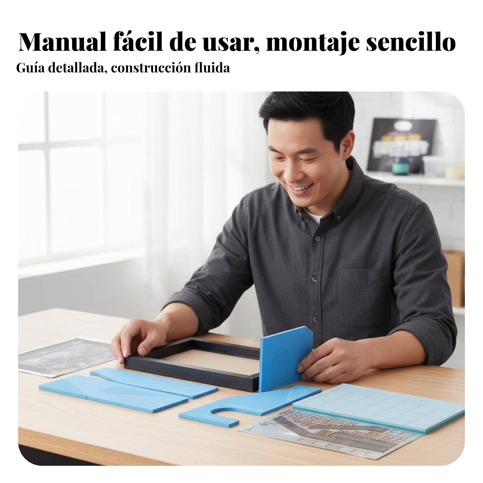 Base Espositiva Edificio 1 35 con Kit Diorama Fabbrica da Colorare con Materiali in Legno E Schiuma per Personalizzazione Totale atto per Ambientazione Militare E Scenario Fantastico